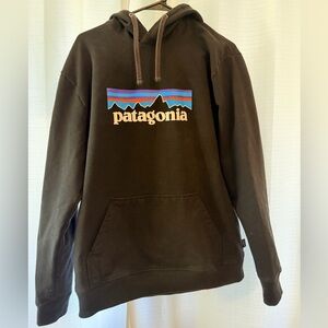 Patagonia Men's Black Hoodie Large